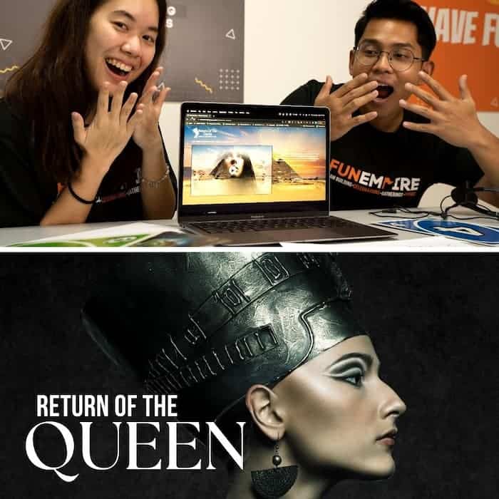 Return of the Queen Online Team Building Virtual Team Building Singapore